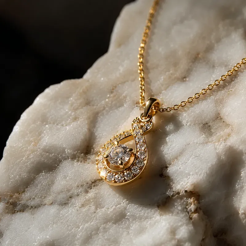 Macro Jewelry On Raw Stone Photos
