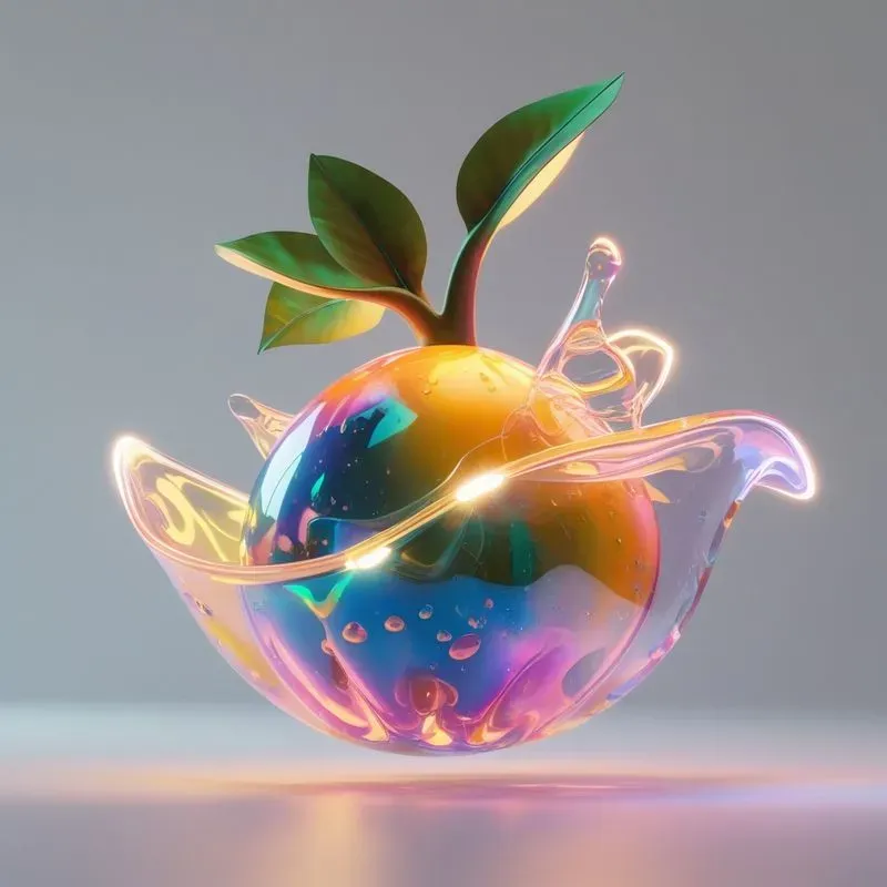 Futuristic Biotech Food 3D Assets