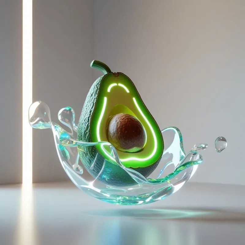 Futuristic Biotech Food 3D Assets