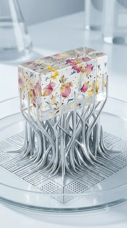Biomorphic Petri Crystals