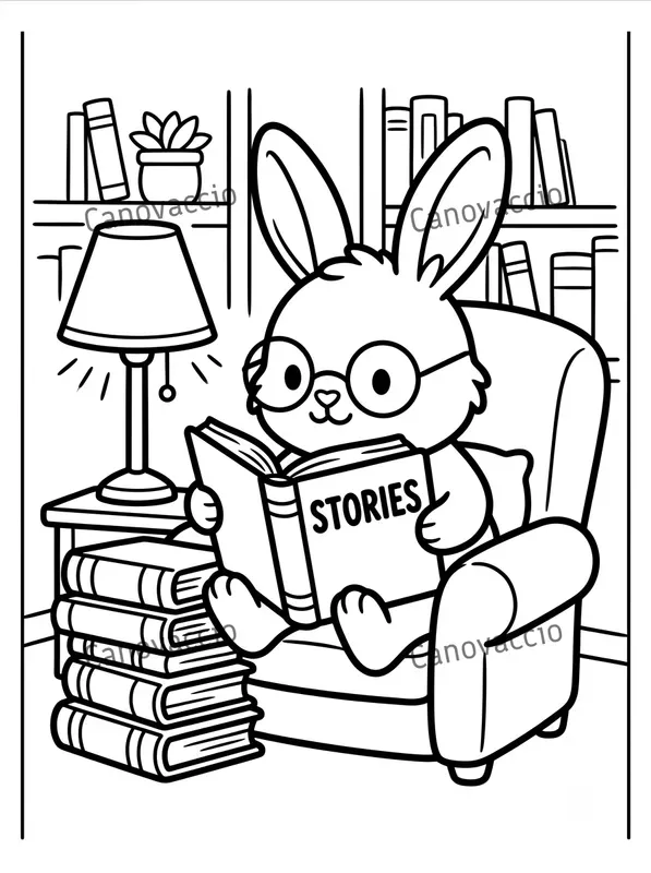 Bold Easy Cozy Hygge Coloring Pages