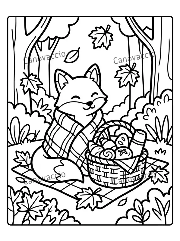 Bold Easy Cozy Hygge Coloring Pages