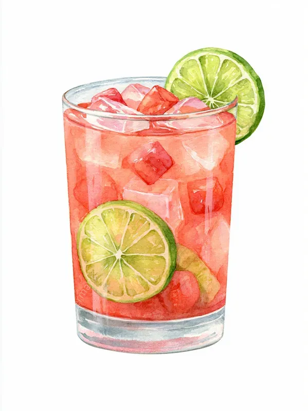 Watercolor Summer Drinks