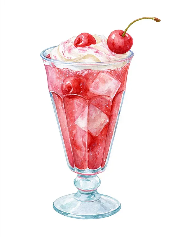 Watercolor Summer Drinks