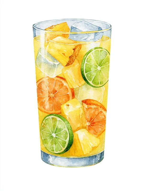 Watercolor Summer Drinks