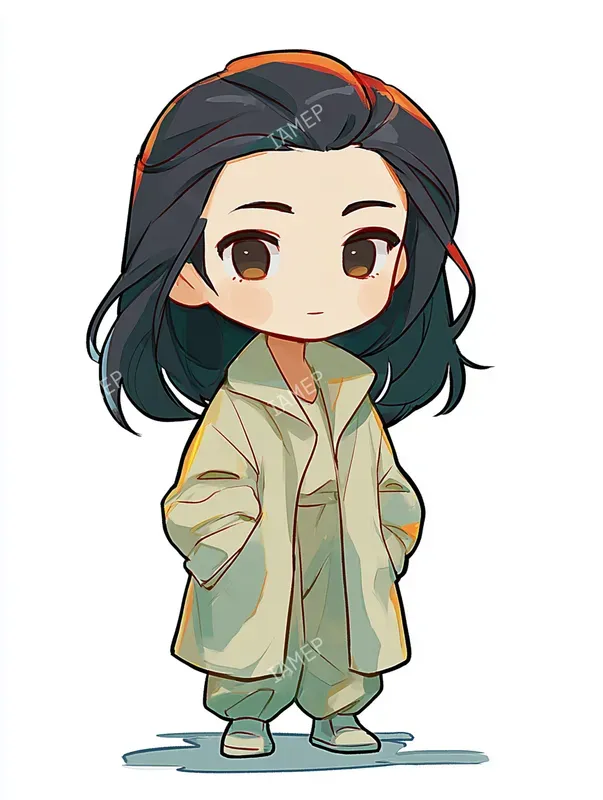 Soft Chibi Character Illustrations