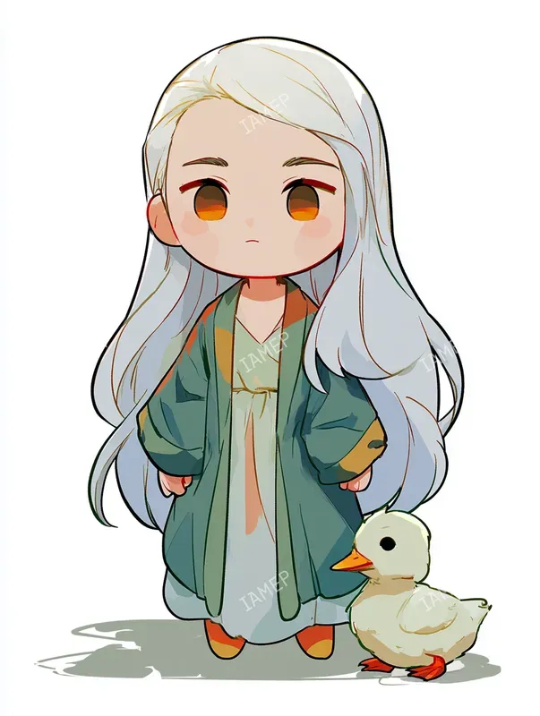 Soft Chibi Character Illustrations