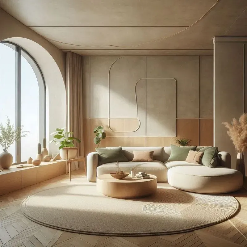 Minimalist Japandi Luxury Interior Sets