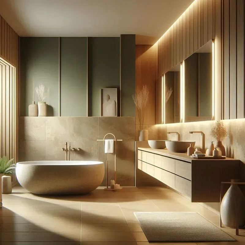 Minimalist Japandi Luxury Interior Sets