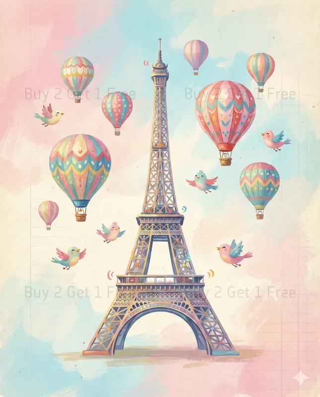 Whimsical Storybook Cities