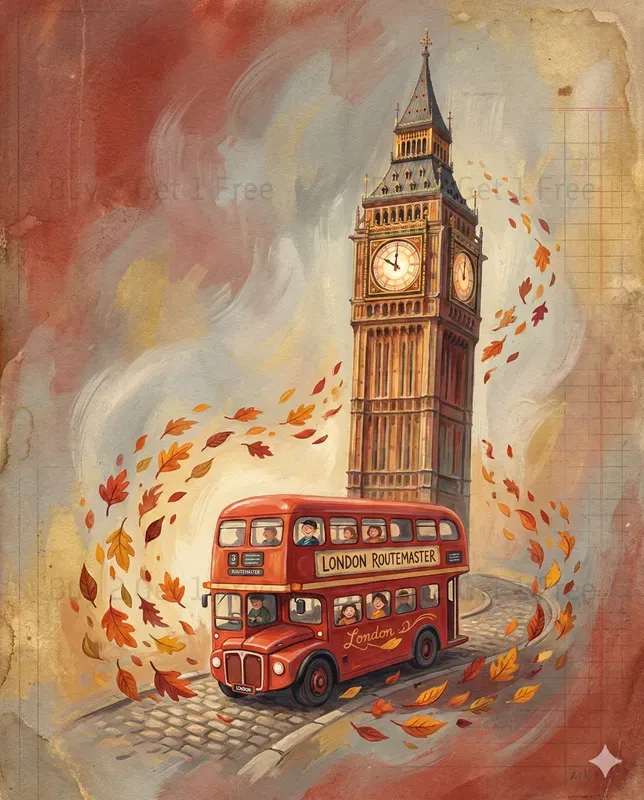 Whimsical Storybook Cities