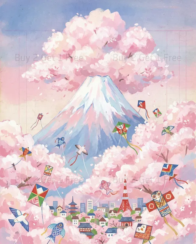 Whimsical Storybook Cities