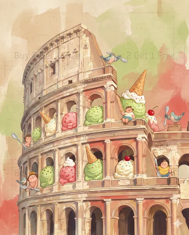 Whimsical Storybook Cities