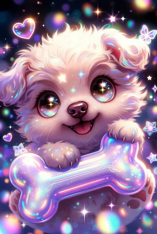 Cute Neon Kawaii Animal Generator
