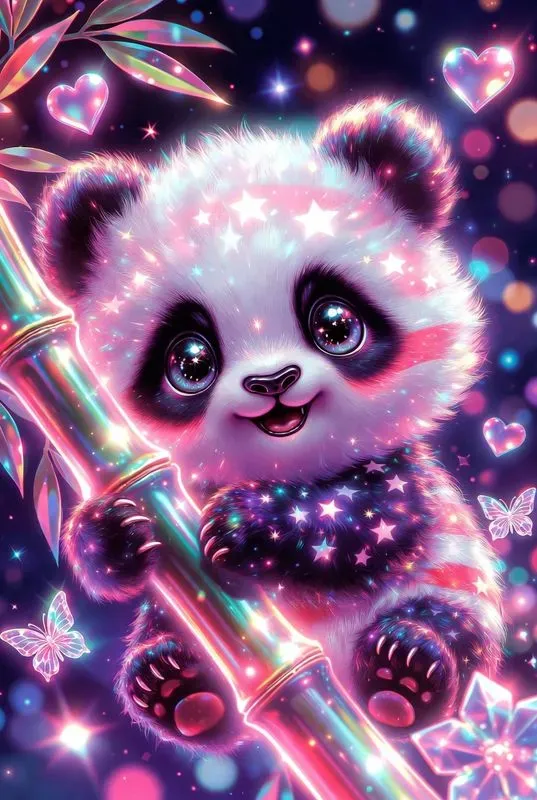 Cute Neon Kawaii Animal Generator