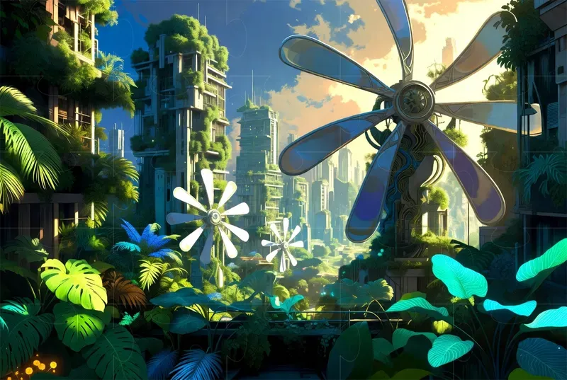 Solarpunk Utopias