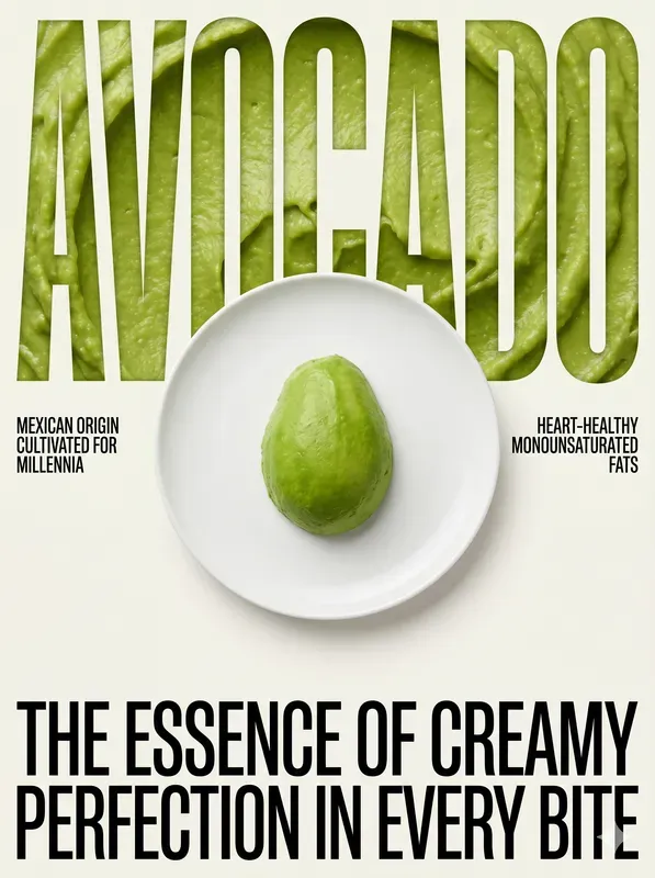 Modern Typographic Food Poster Generator