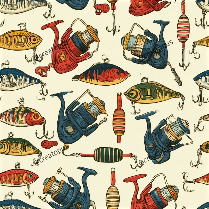 Retro Cartoon Seamless Patterns