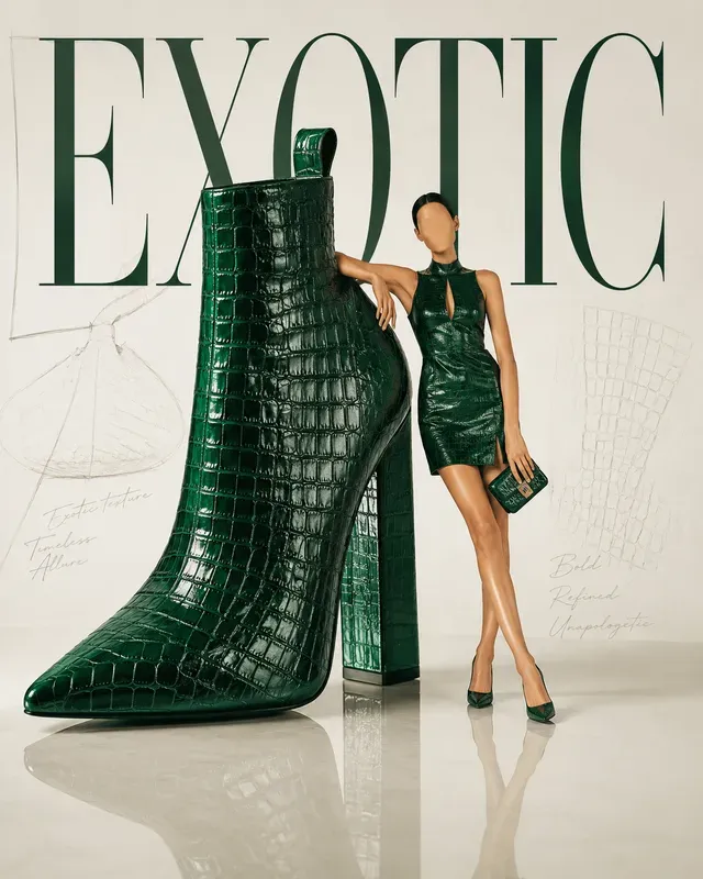 Surreal Scale Editorial Fashion Ads