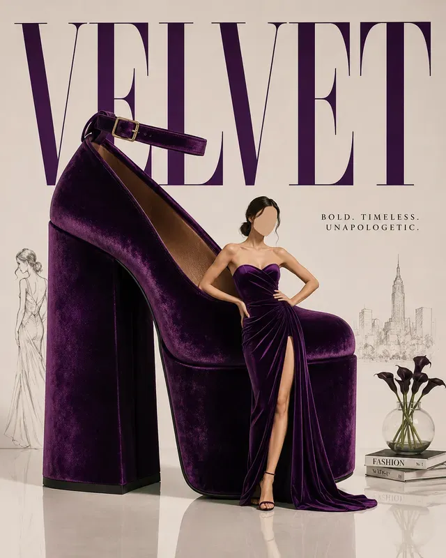 Surreal Scale Editorial Fashion Ads