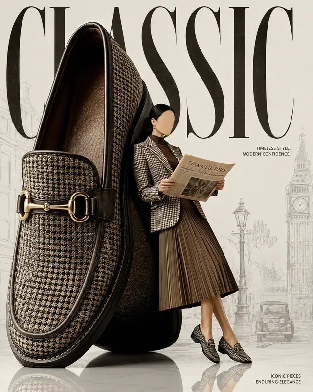 Surreal Scale Editorial Fashion Ads