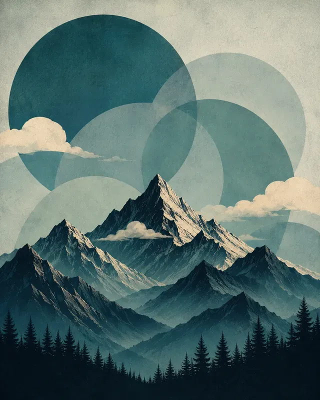 Geometric Silhouette Art Generator