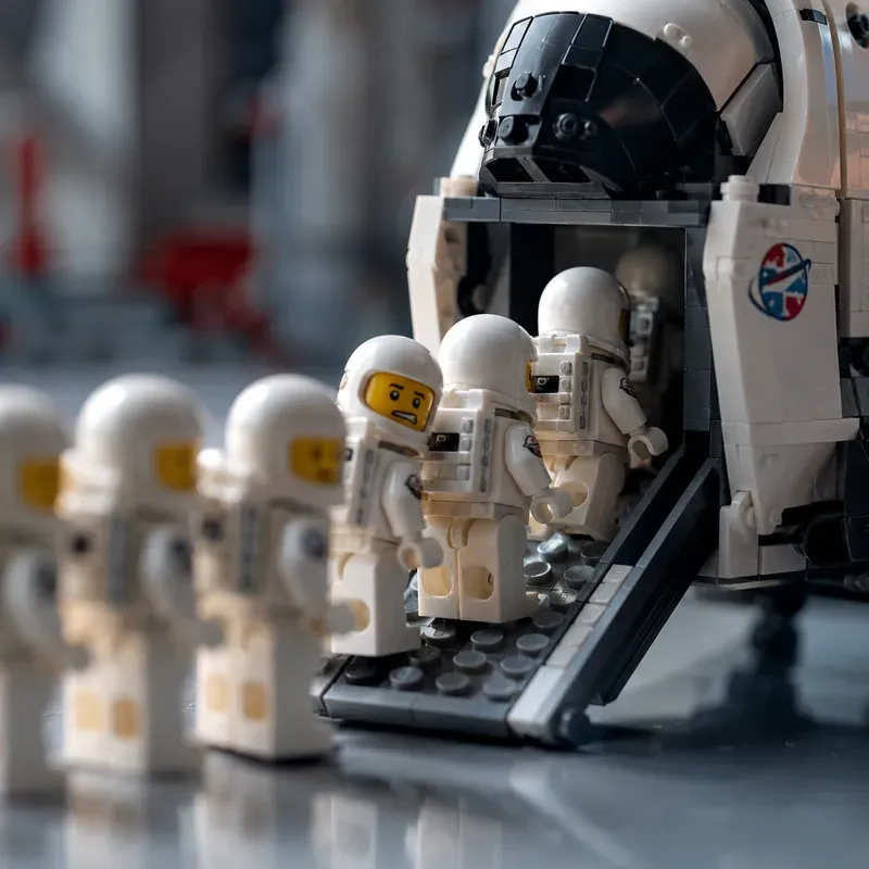 Expressive Lego Minifigure Story Scenes
