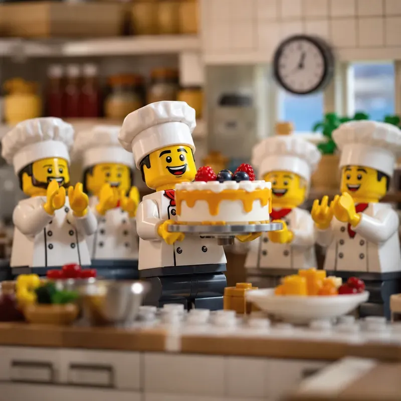 Expressive Lego Minifigure Story Scenes