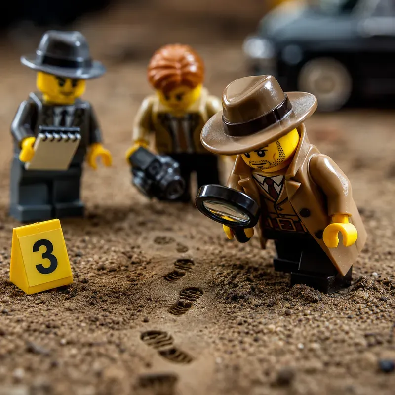 Expressive Lego Minifigure Story Scenes