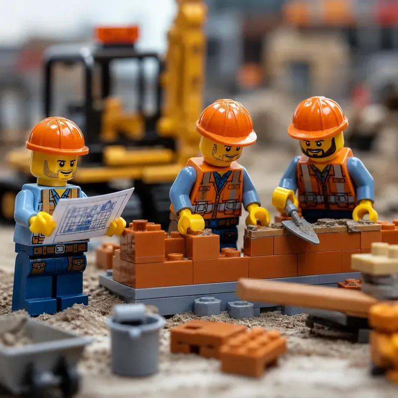 Expressive Lego Minifigure Story Scenes