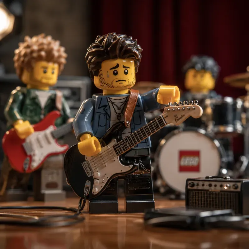 Expressive Lego Minifigure Story Scenes
