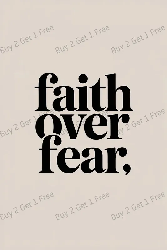 Minimal Faith Quote Tees