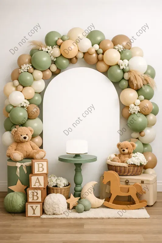 Balloon Backdrop Mockups