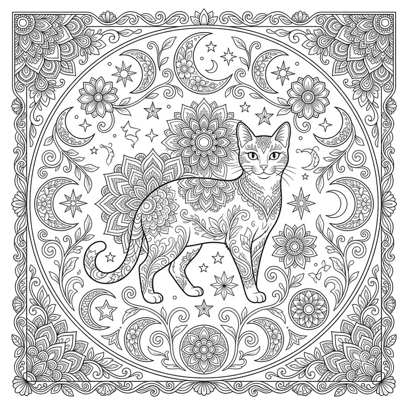 Intricate Adult Coloring Pages