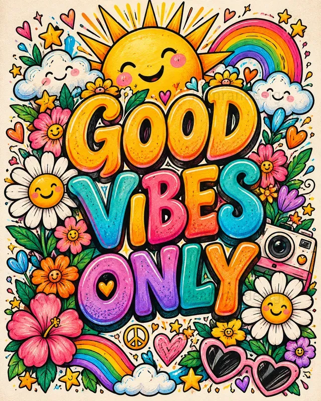 Handdrawn Typography Posters
