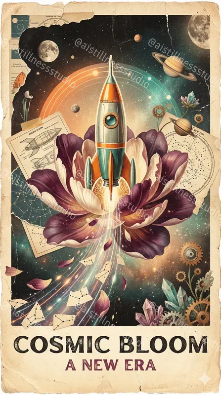 Cosmic Dream Collage Generator