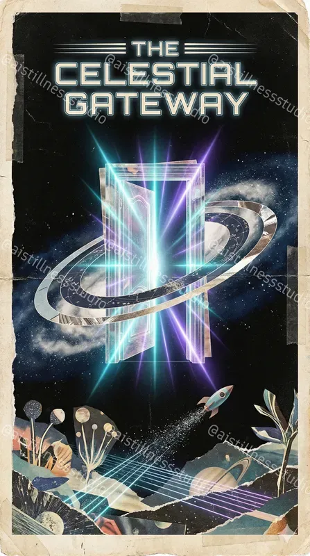Cosmic Dream Collage Generator