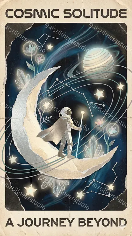 Cosmic Dream Collage Generator