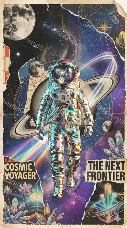 Cosmic Dream Collage Generator