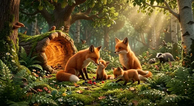 3D Nature Harmony Lives