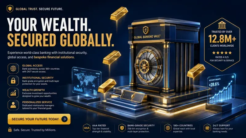 Corporate Fintech 3D Infographic Assets