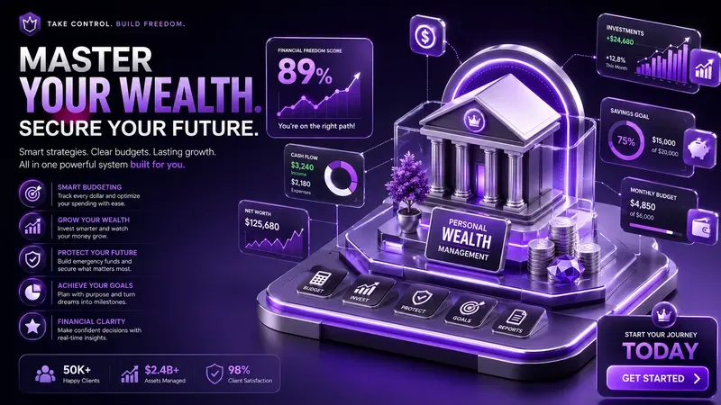 Corporate Fintech 3D Infographic Assets