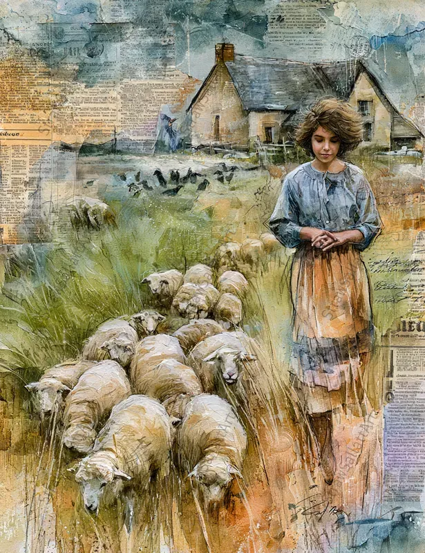 French Story Cottagecore Junk Journals
