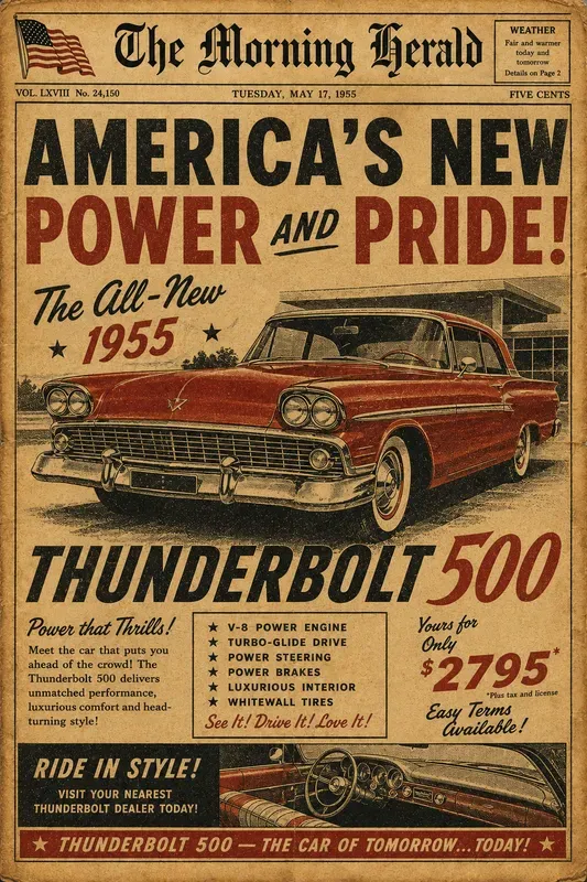 Vintage Newspaper Ads