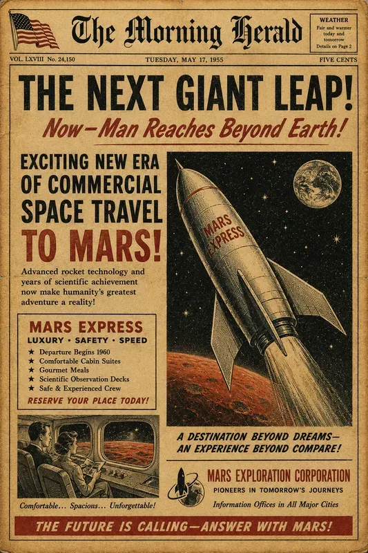 Vintage Newspaper Ads