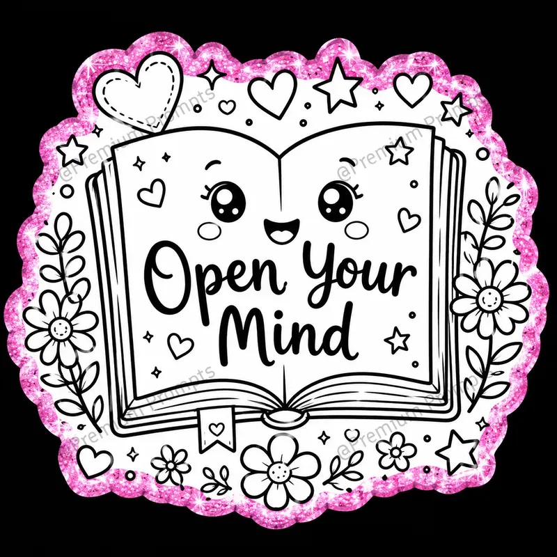 Cute Back To School Hand Drawn Stickers