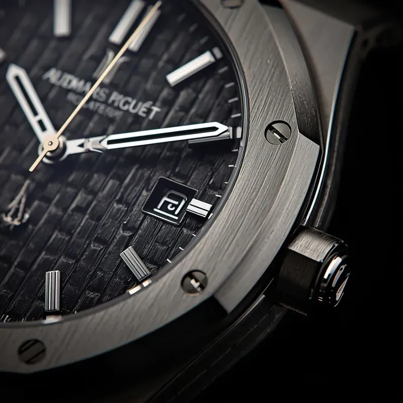 Hyperrealistic Luxury Watch Macro Photos