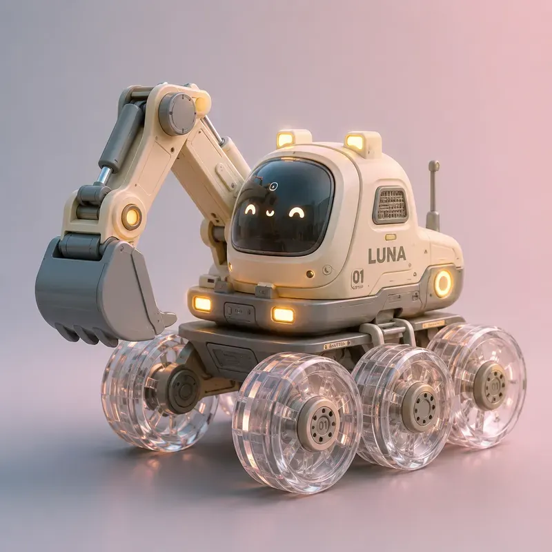 Minimalist Futuristic Toys