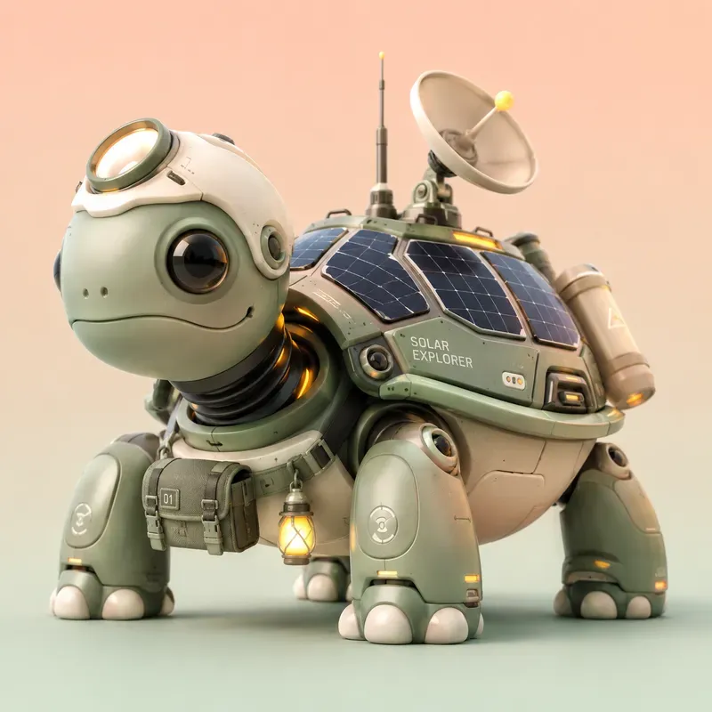 Minimalist Futuristic Toys