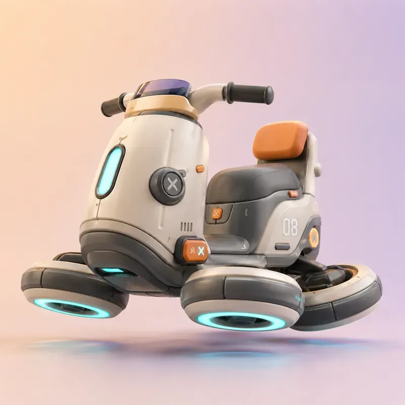 Minimalist Futuristic Toys